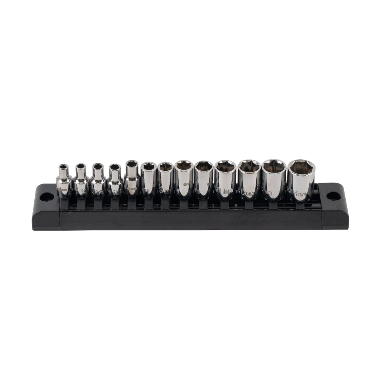 SGS 12pc 1/2in Drive Metric Socket Set | 10mm-24mm | Magnetic Rail